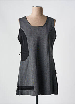 Rochie scurtă gri QUATTRO femeie