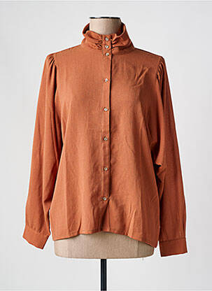 Cămașă maro CASTILLE femeie