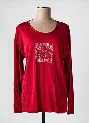 Tunică mâneci lungi roșu MANADOUR femeie