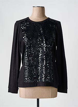 Top negru ROSE ELECTRON femeie