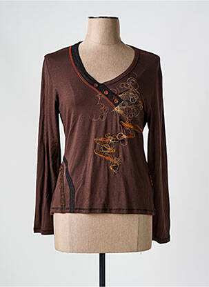 Top maro COTE ANGLAISE femeie