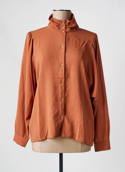 Cămașă maro CASTILLE femeie