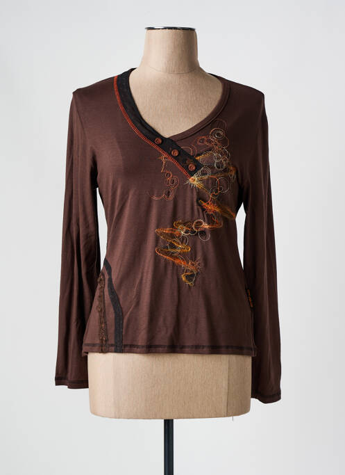 Top maro COTE ANGLAISE femeie