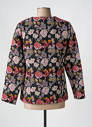 Jachete casual guler rotund negru GEVANA femeie