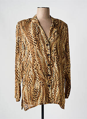 Tunică mâneci lungi bej GRIFFON femeie