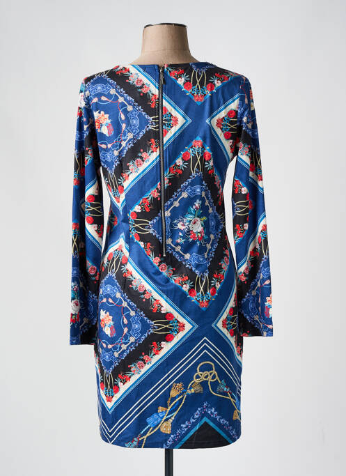 Rochie scurtă albastru 101 IDEES femeie