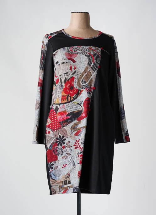 Rochie scurtă negru KALISSON femeie