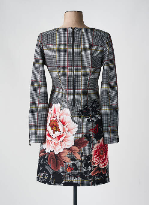 Rochie scurtă negru 101 IDEES femeie