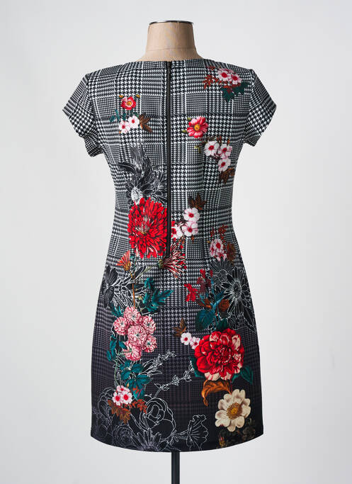 Rochie scurtă negru 101 IDEES femeie