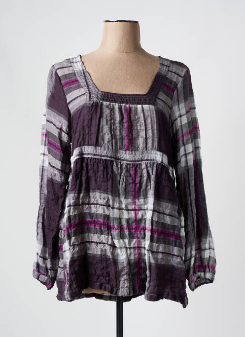 Tunică mâneci lungi mâneci lungi violet SETRAK femme