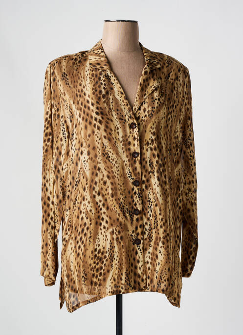 Tunică mâneci lungi bej GRIFFON femeie