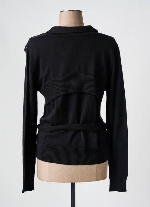 Vestă cu mâneci lungi negru SETRAK femeie