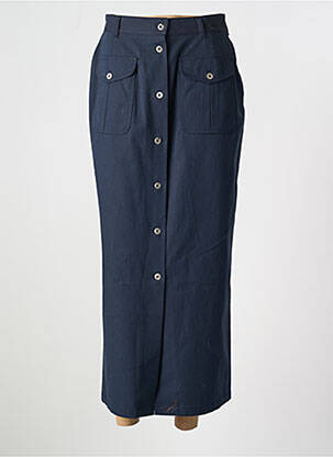 Fustă lungă albastru ATLANTA femeie