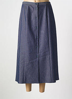 Fustă lungă albastru GRIFFON femeie