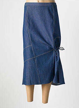 Fustă midi albastru CLAUDE DE SAIVRE femeie