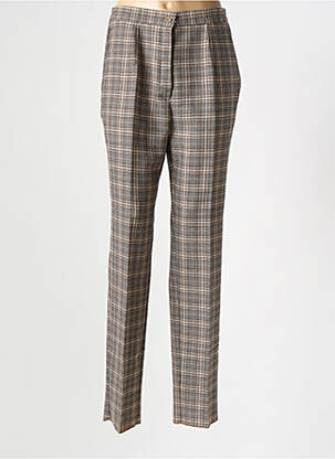 Pantalon slim maro GRIFFON femeie