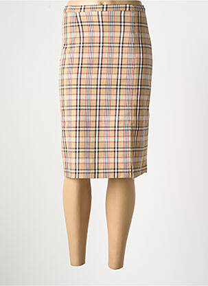 Fustă midi bej LUCCHINI femeie