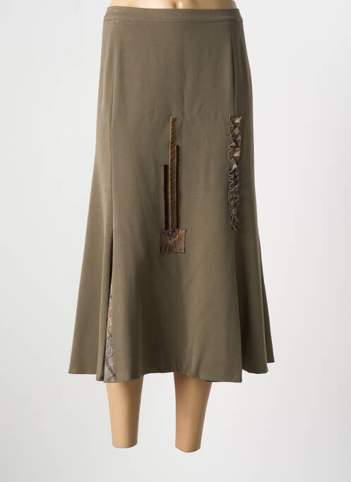 Fustă lungă verde FRANCE RIVOIRE femeie