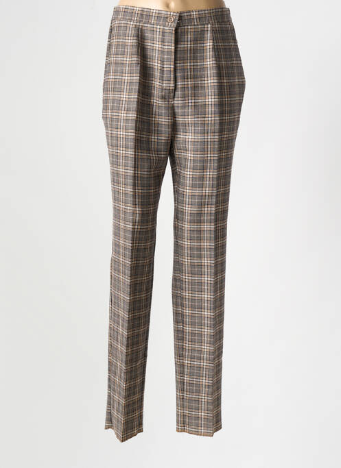 Pantalon slim maro GRIFFON femeie