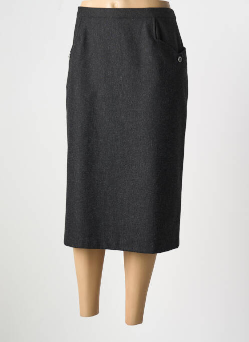 Fustă midi gri FRANCE RIVOIRE femeie