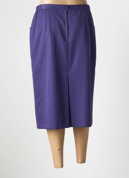 Fustă midi violet FRANCE RIVOIRE femeie
