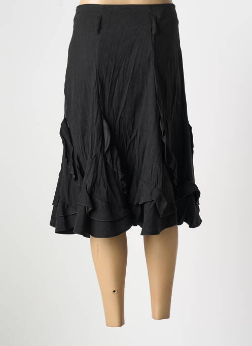 Fustă midi negru LA BANDE A NANA femeie