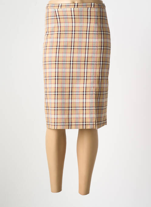 Fustă midi bej LUCCHINI femeie