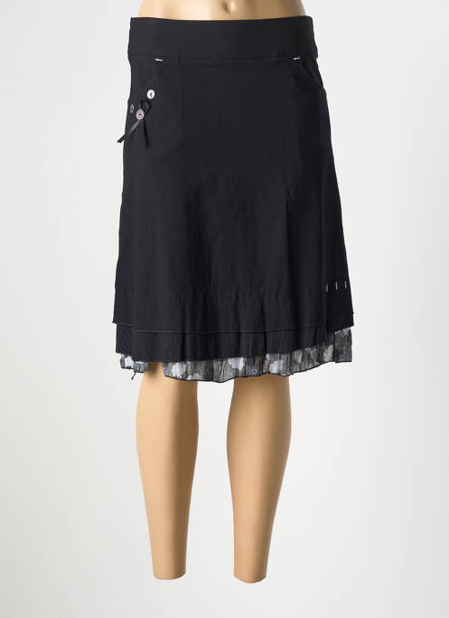 Fustă midi negru MODISSIMO femeie