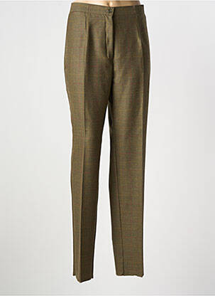 Pantalon slim mărime normală mărime normală verde GRIFFON femeie