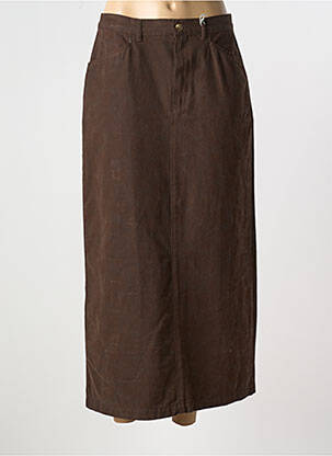 Fustă lungă maro STK femeie