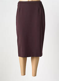 Fustă midi elasticitate violet FRANCE RIVOIRE femme