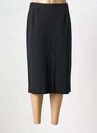 Fustă midi croială dreaptă negru FRANCE RIVOIRE femme