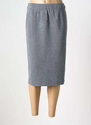 Fustă midi gri GRIFFON femeie