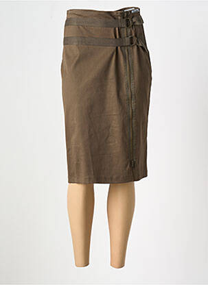 Fustă midi verde LUCCHINI femeie