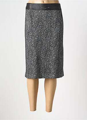 Fustă midi gri GEVANA femeie