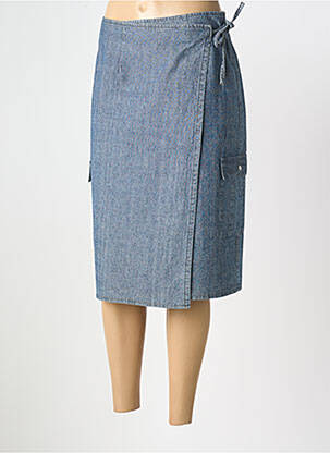 Fustă midi albastru STK femeie