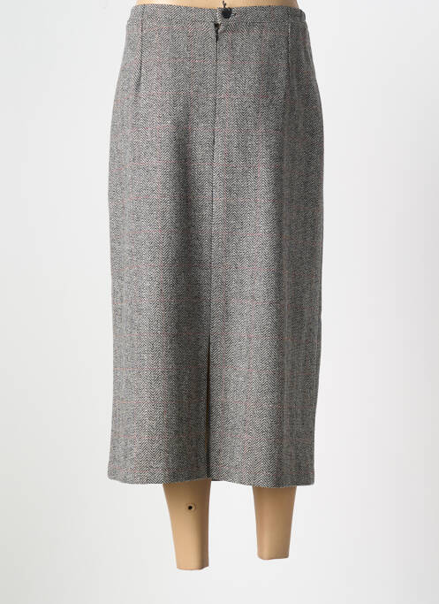 Fustă lungă gri FRANCE RIVOIRE femeie