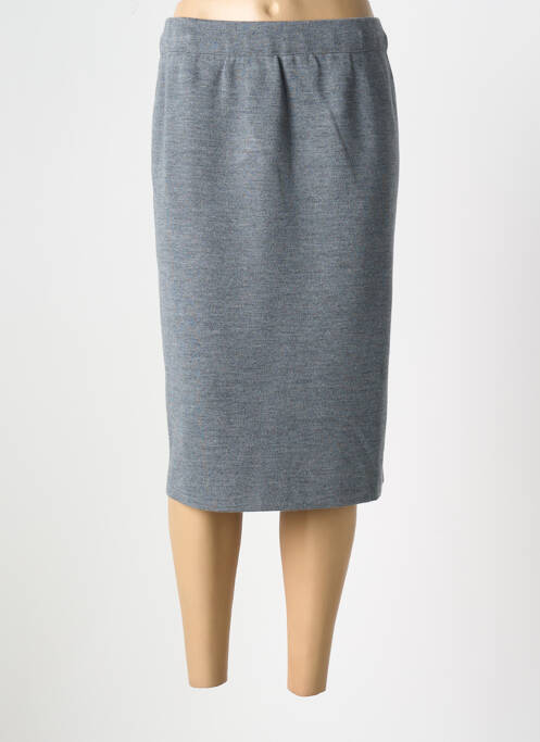 Fustă midi gri GRIFFON femeie