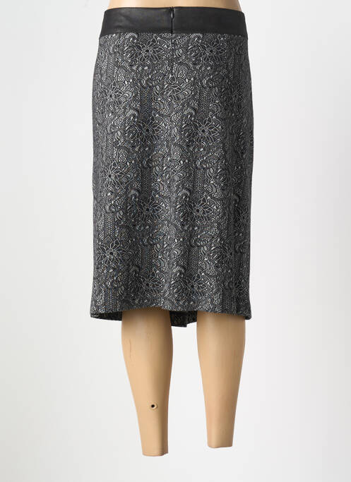 Fustă midi gri GEVANA femeie