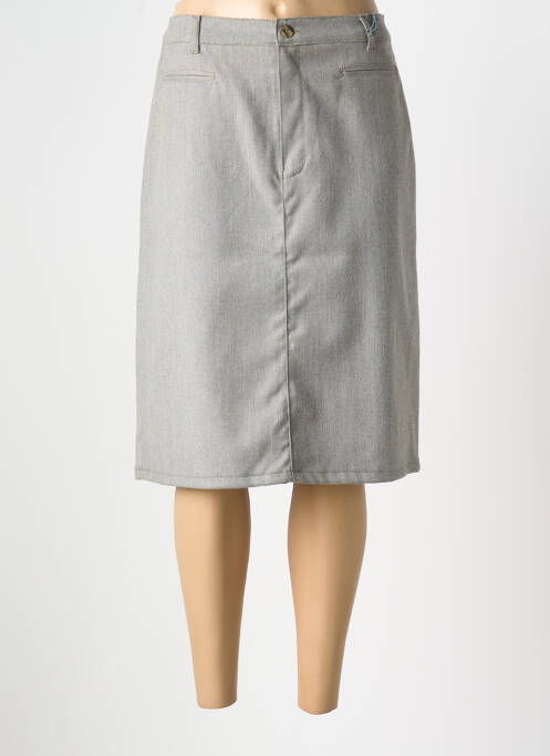 Fustă midi gri STK femeie