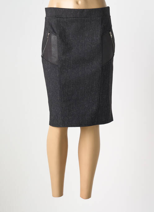 Fustă midi gri HALOGENE femeie