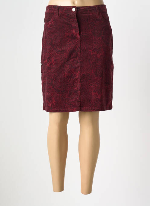 Fustă midi roșu THALASSA femeie