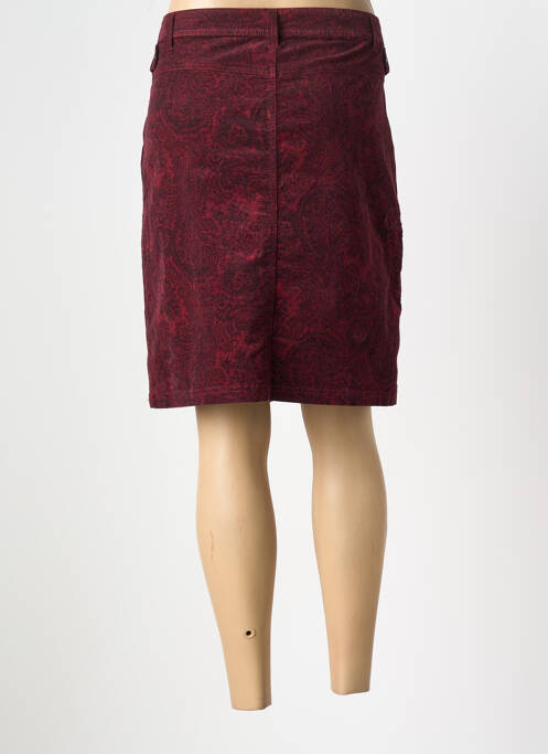 Fustă midi roșu THALASSA femeie