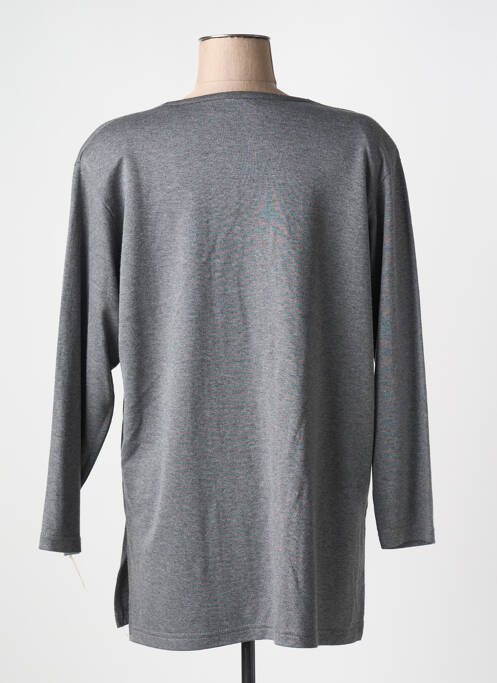 Vestă cu mâneci lungi gri SK COMPAGNIE femeie