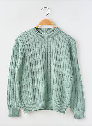 Pulover guler rotund mâneci lungi albastru PETIT BATEAU băiat