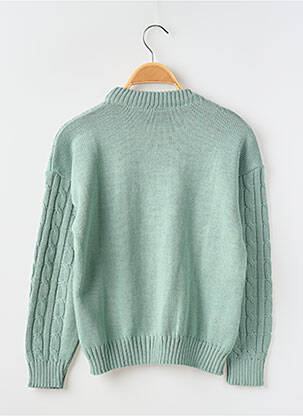 Pulover guler rotund mâneci lungi albastru PETIT BATEAU băiat