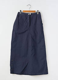 Fustă lungă croială dreaptă albastru PETIT BATEAU fille