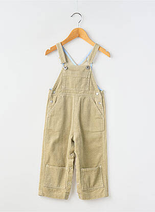 Salopetă croială dreaptă bretele subțiri bej PETIT BATEAU băiat