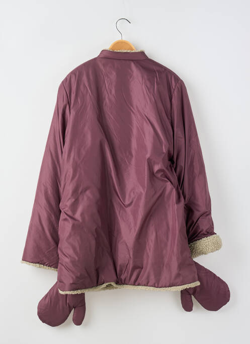 Geacă matlasată violet PETIT BATEAU fată