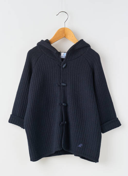 Vestă cu mâneci lungi albastru LAPIN BLEU fată